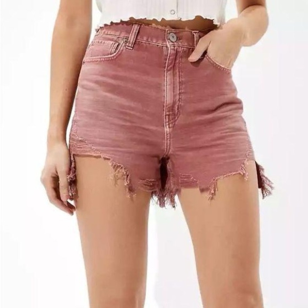 American Eagle Highest Rise Mom Short